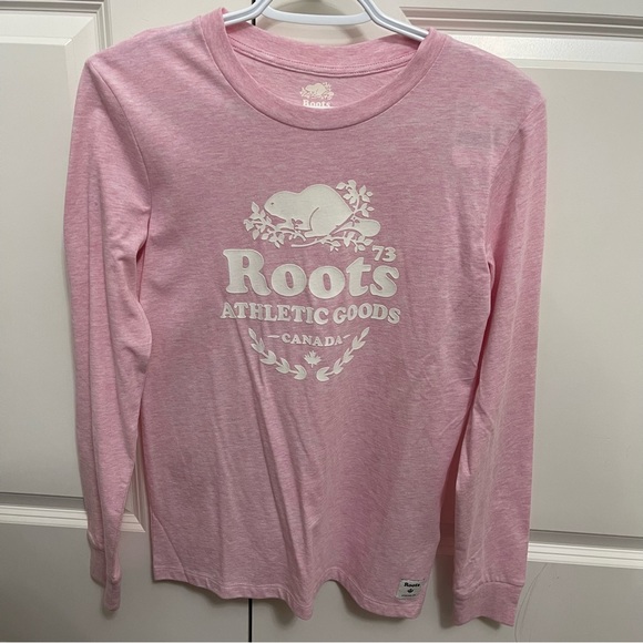 ROOTS Long Sleeve Pink Lilac Mix *BRAND NEW* - Picture 1 of 2